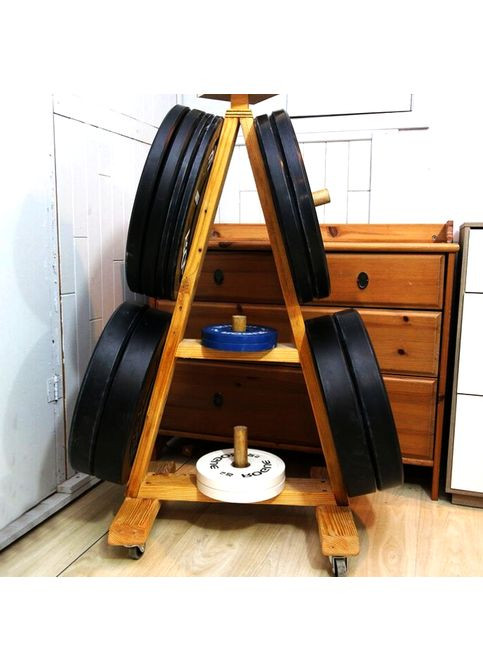 Стойка для дисков из дерева Коттон карри (СГА-000303) No Brand (328910949)