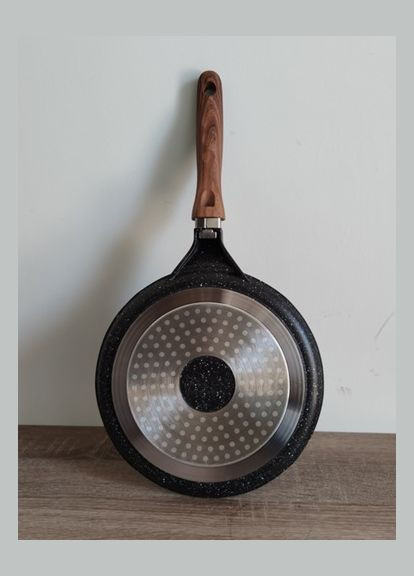 Сковорода для млинців VZ8054 24 см чорна Vezzer (364104570)