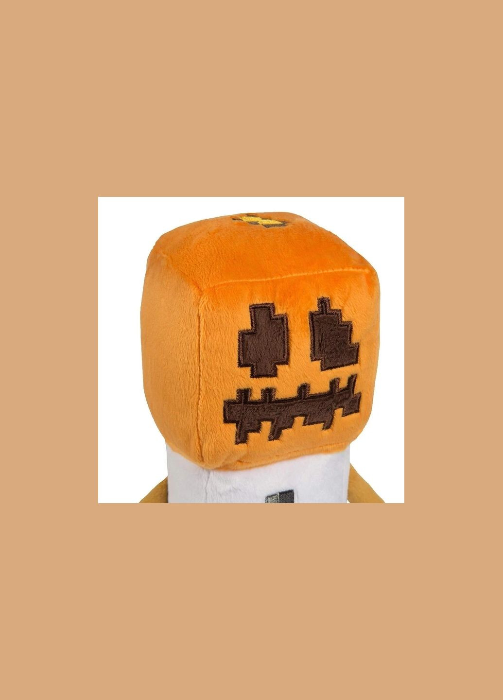 М'яка іграшка Сніговий Голем Minecraft 19см No Brand (285792257)