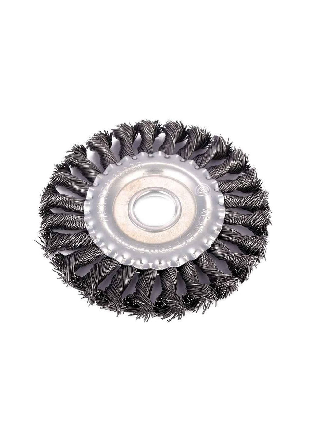 Щітка дискова на УШМ вита d=125мм 19-9012 ТМ MASTER TOOL Mastertool (305765282)