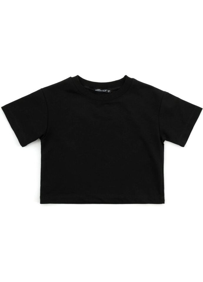 Чорний демісезонний набір дитячого одягу із шортами (16005-122g-black) BLUELAND