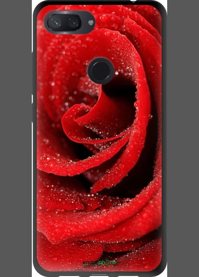 Чохол на Xiaomi Mi 8 Lite Червона троянда "529b-1585-70447" Endorphone (382595696)