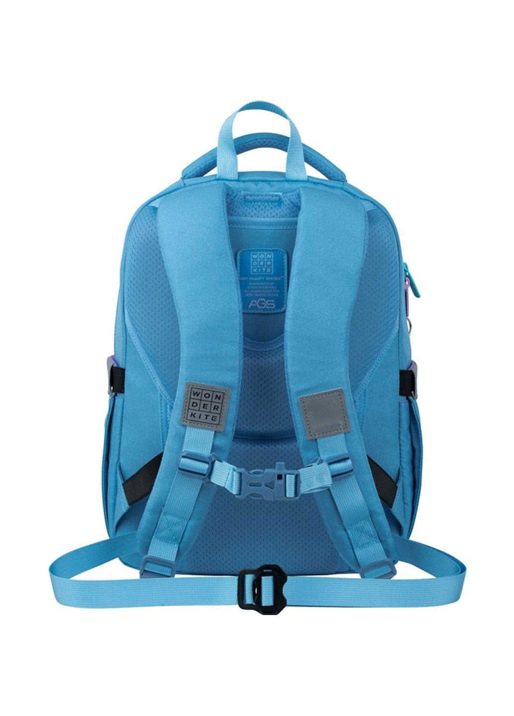 Набір рюкзак + пенал + сумка для взуття WK 728 блакитний Kite (335401496)