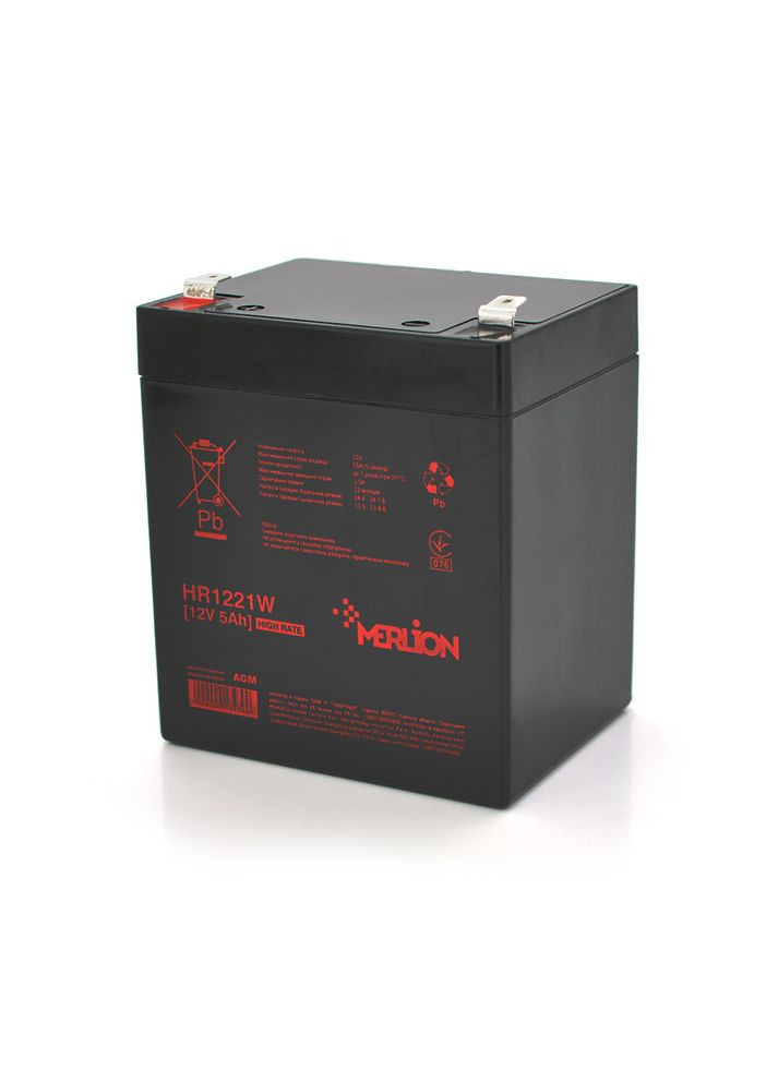 Аккумуляторная батарея MERLION HR1221W, 12V 5Ah ( 90 х 70 х 100 (105) ) Casil (315502326)