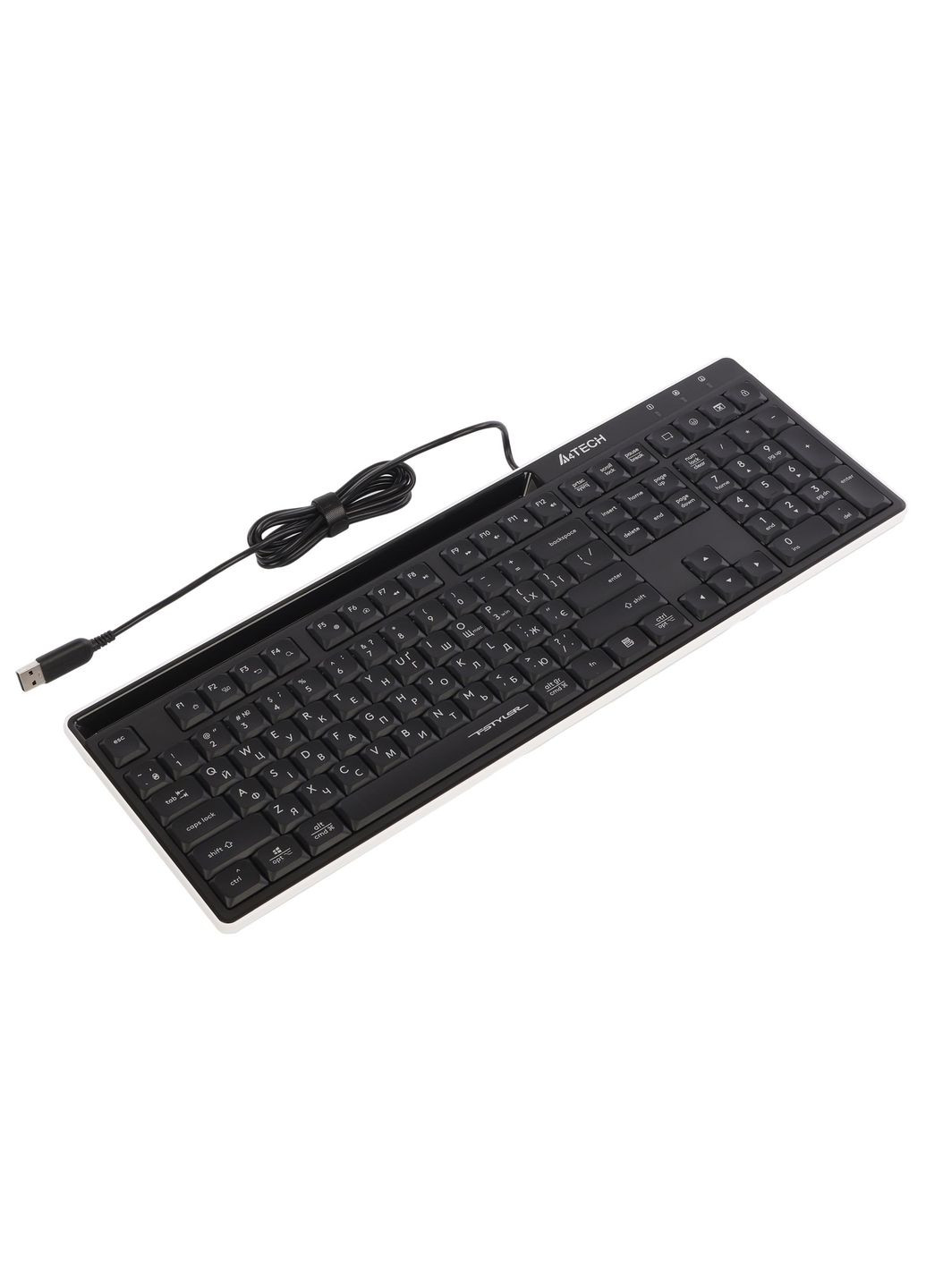 Клавіатура FX72 Black A4Tech (342331322)