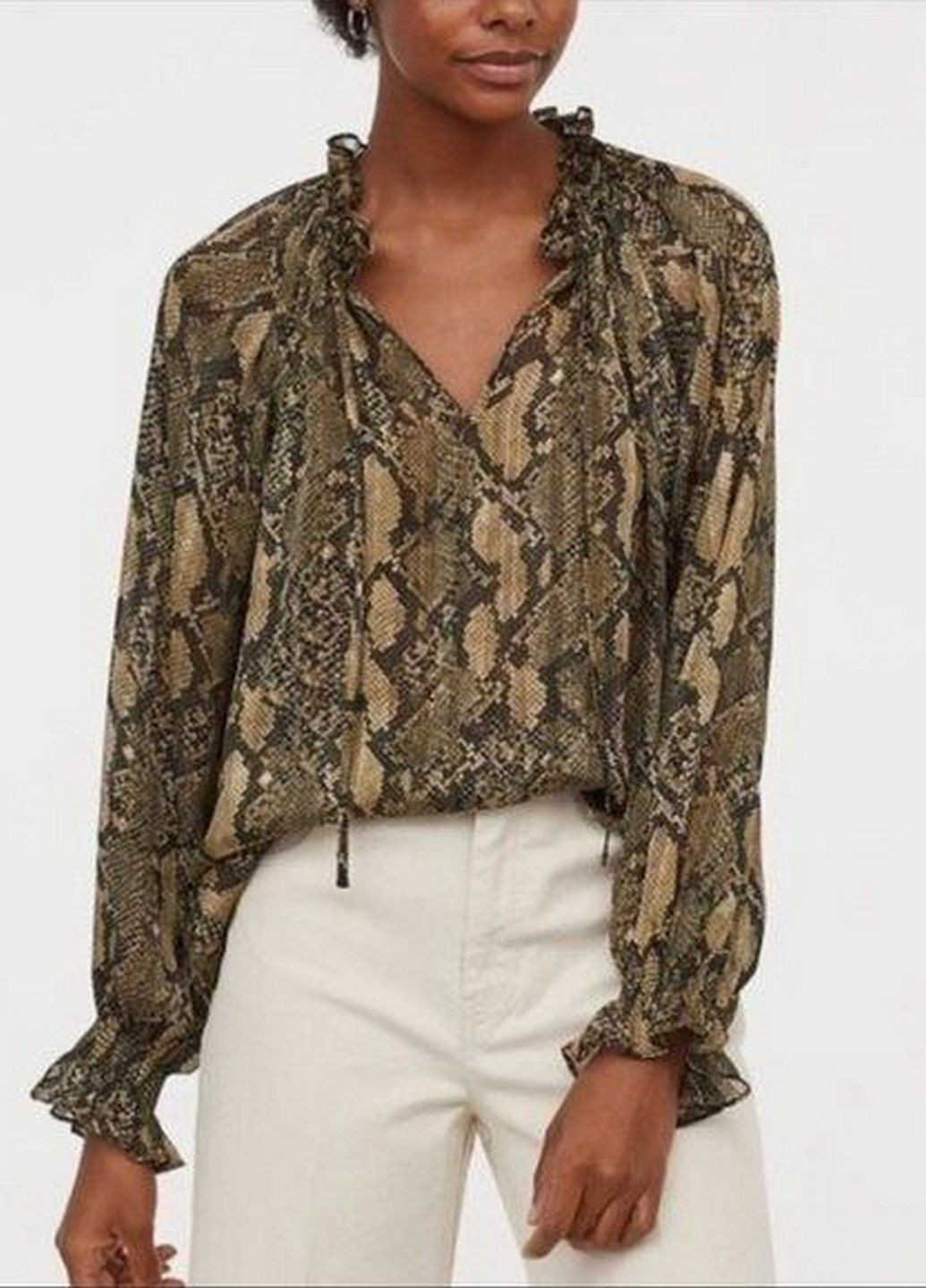 Комбінована блузка H&M