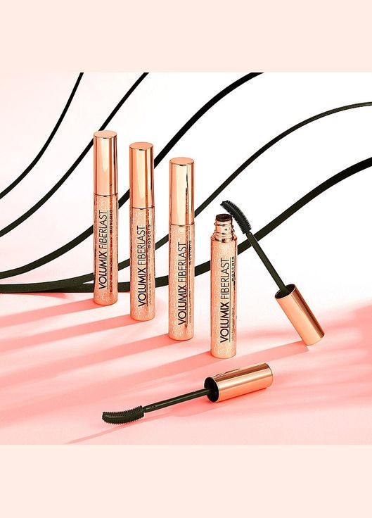 Тушь для ресниц BIG VOLUMIX FIBERLAST с эффектом накладных ресниц 10 мл. 6121 Eveline Cosmetics (340110374)