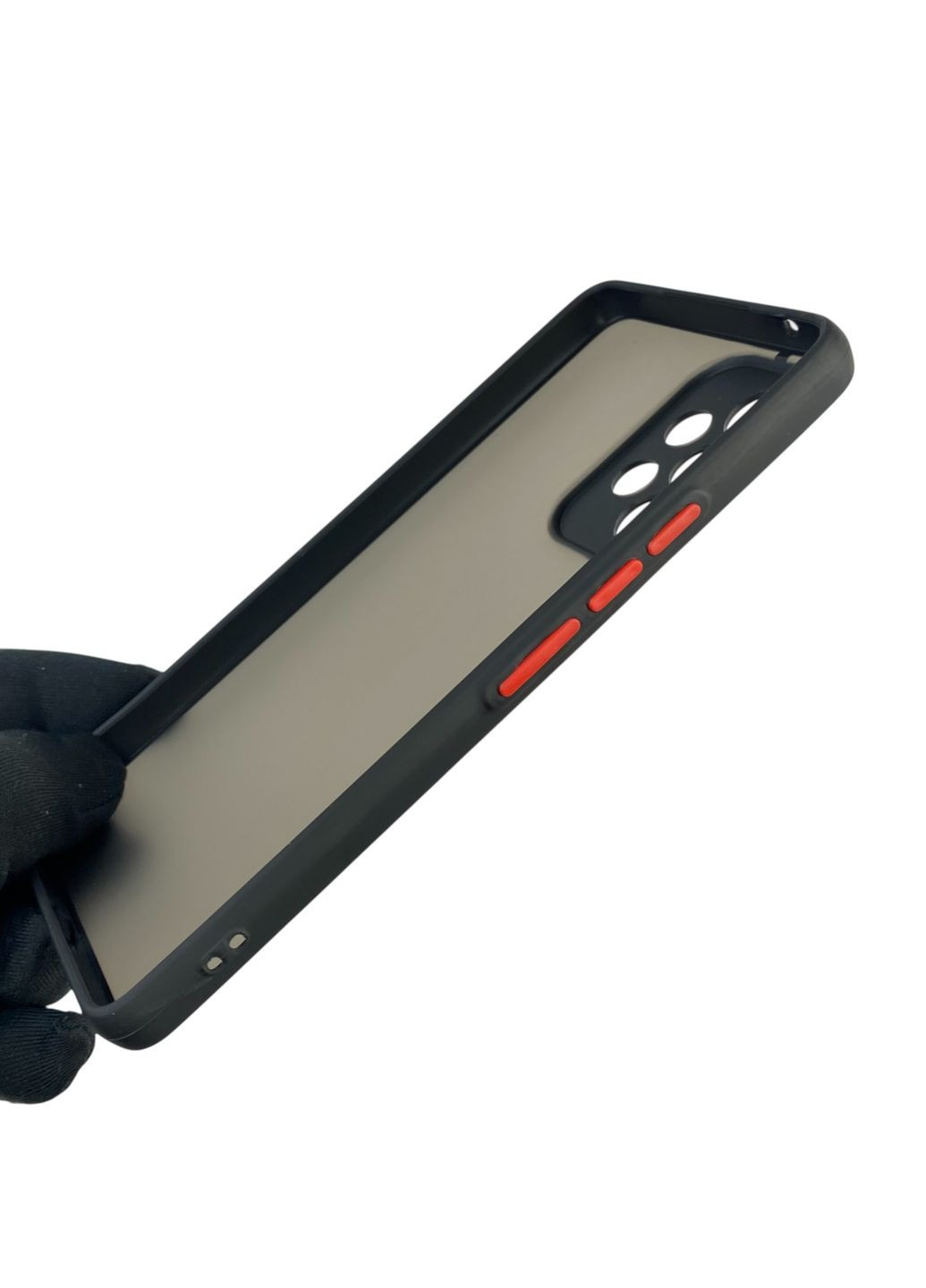 Чехол для телефона Galaxy A53 5G (SM-A536E) с 3D принтом патриотическим с высокими бортами на самсунг а53 черный Samsung (366387097)