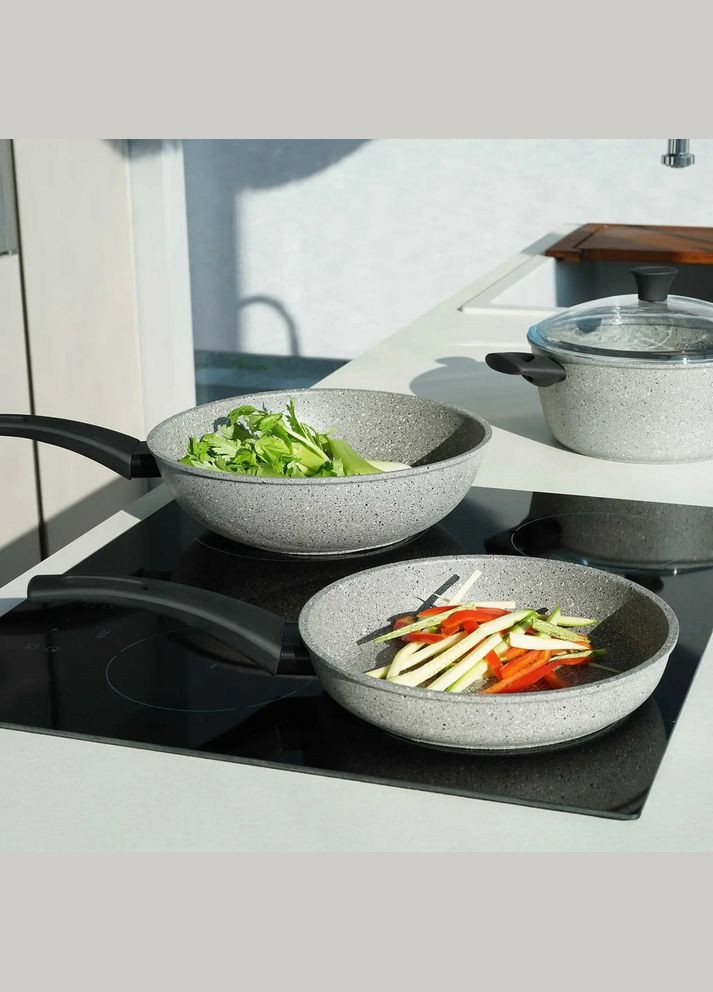 Сковорода без кришки Dura Induction 32 см DAS302352 Flonal (316468594)