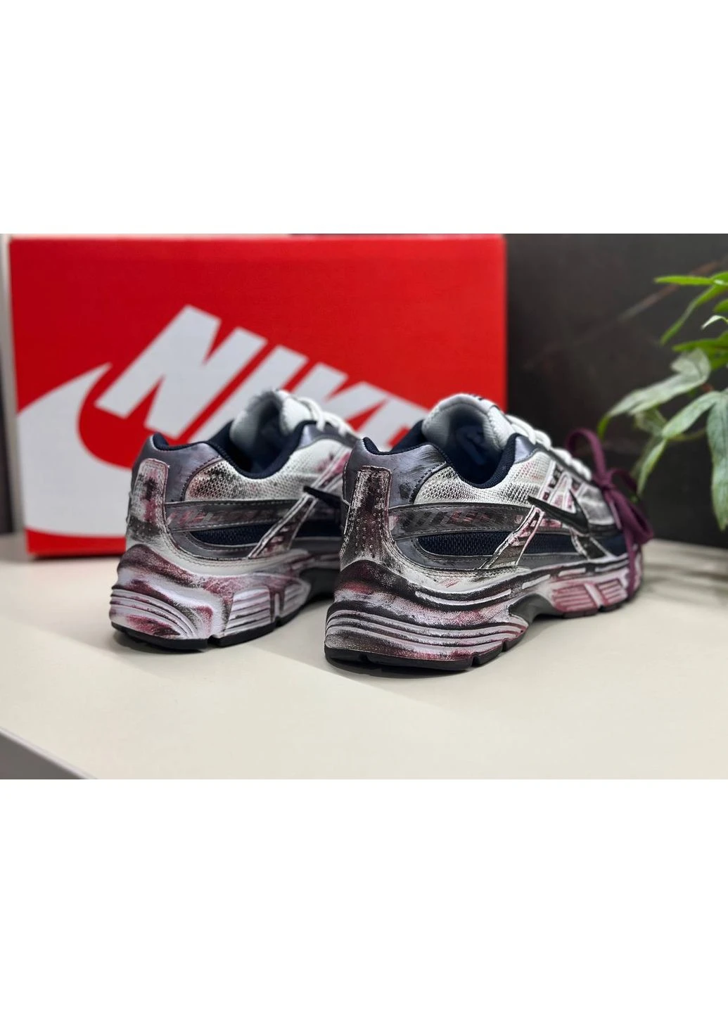 Фиолетовые летние кроссовки nike initiator custom 3.0 purple найк инитиатор фиолетовые No Brand