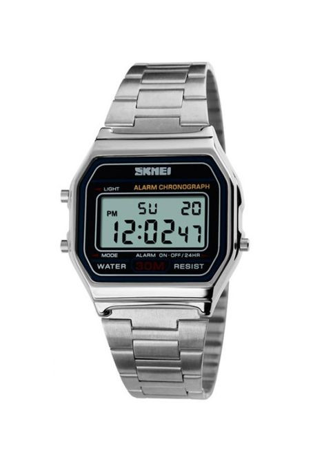 Popular Silver 1123S quartz серебристый Skmei (331601555)