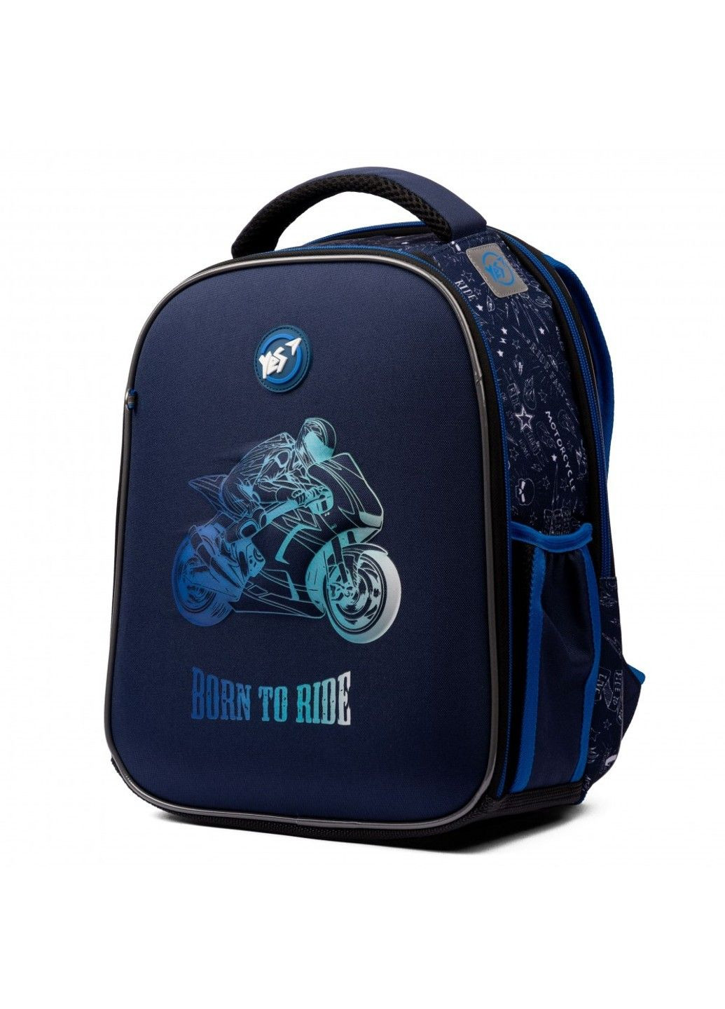 Рюкзак школьный для младших классов H-100 Born to Ride Yes (278404524)