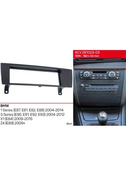 Переходная рамка BMW 1 Series, 3 Series, X1, Z4 (281023-03) ACV (395848491)