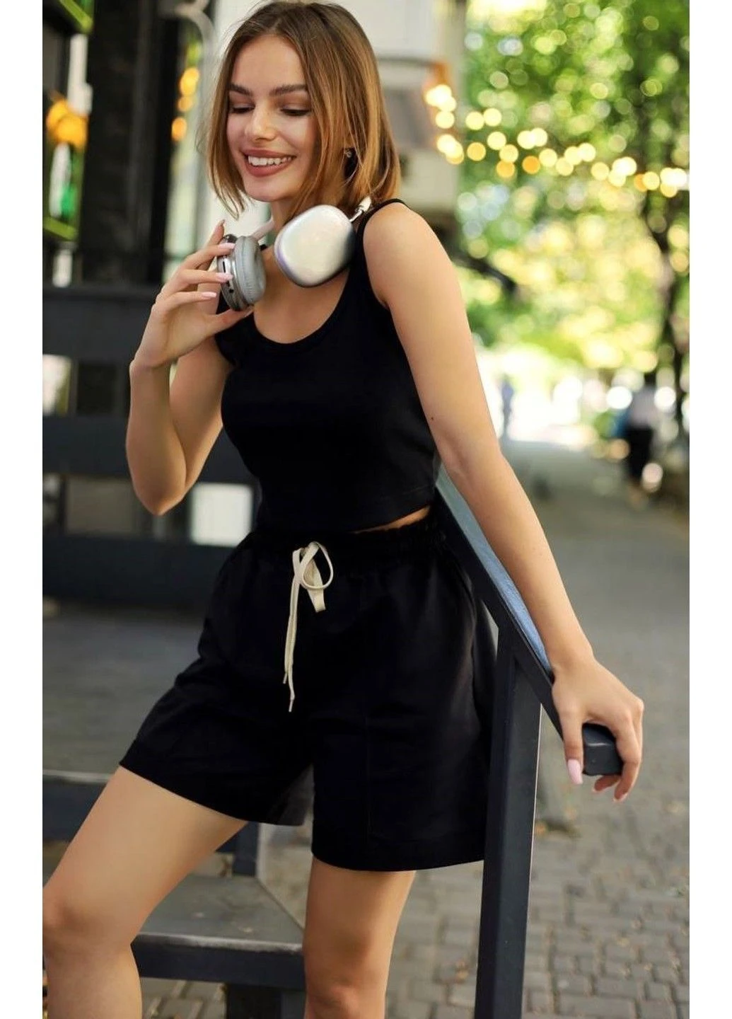 Костюм женский черный Mia Brand (394700254)