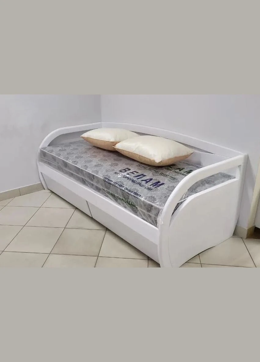 Підліткове ліжко Баварія 900*2000 біле Sanro (312516623)