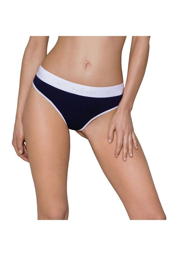 Комбінований демісезонний спортивні трусики-стрінги ps007 panties m, navy blue Passion