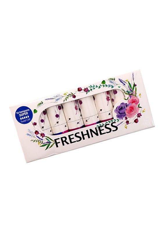 1154 Тампоні Freshness 16 Super (12 шт) 1140 STS Cosmetics (340109896)