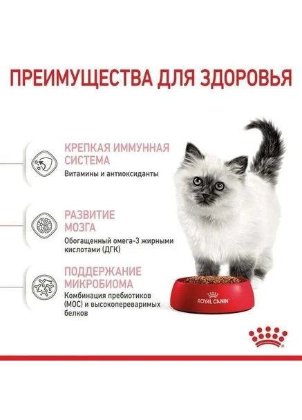 Сухой корм для кошенят Kitten 4 кг Royal Canin (298423114)