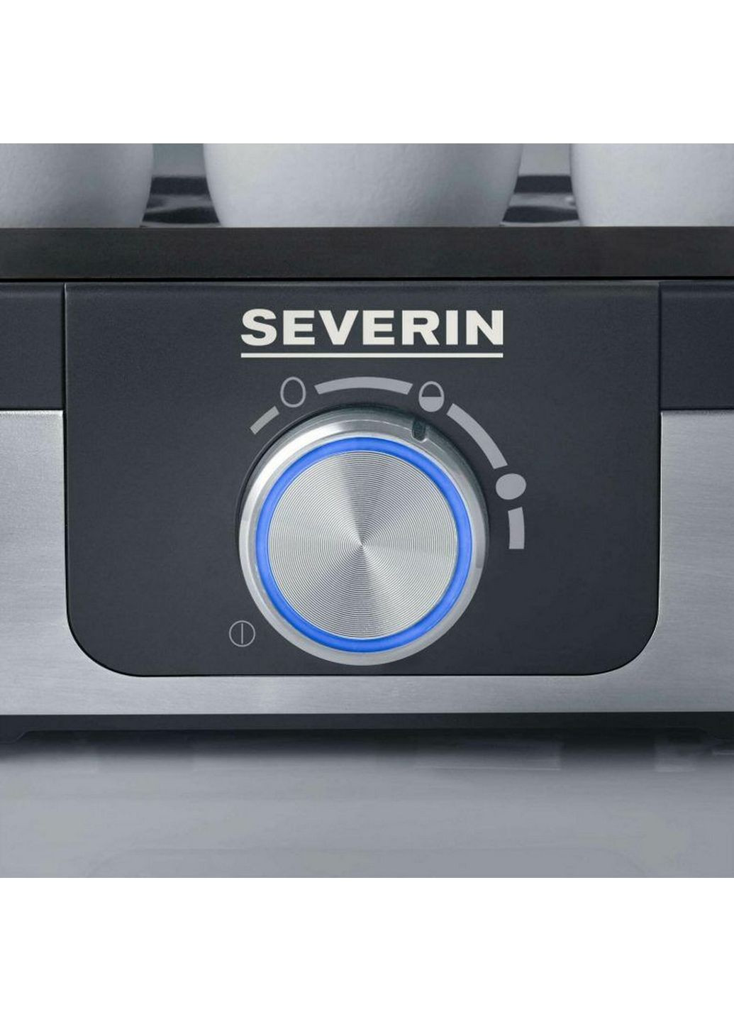 Яйцеварка Severin 270Вт, механічне керування, на 3 яйця, звуков., сигнал, пластик, сіро-чорний Beurer (361076894)