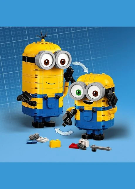 Конструктор Minions Фігурки міньйонів і їх дім (75551), 876 деталей сумісний із Lego-лего No Brand (359447498)