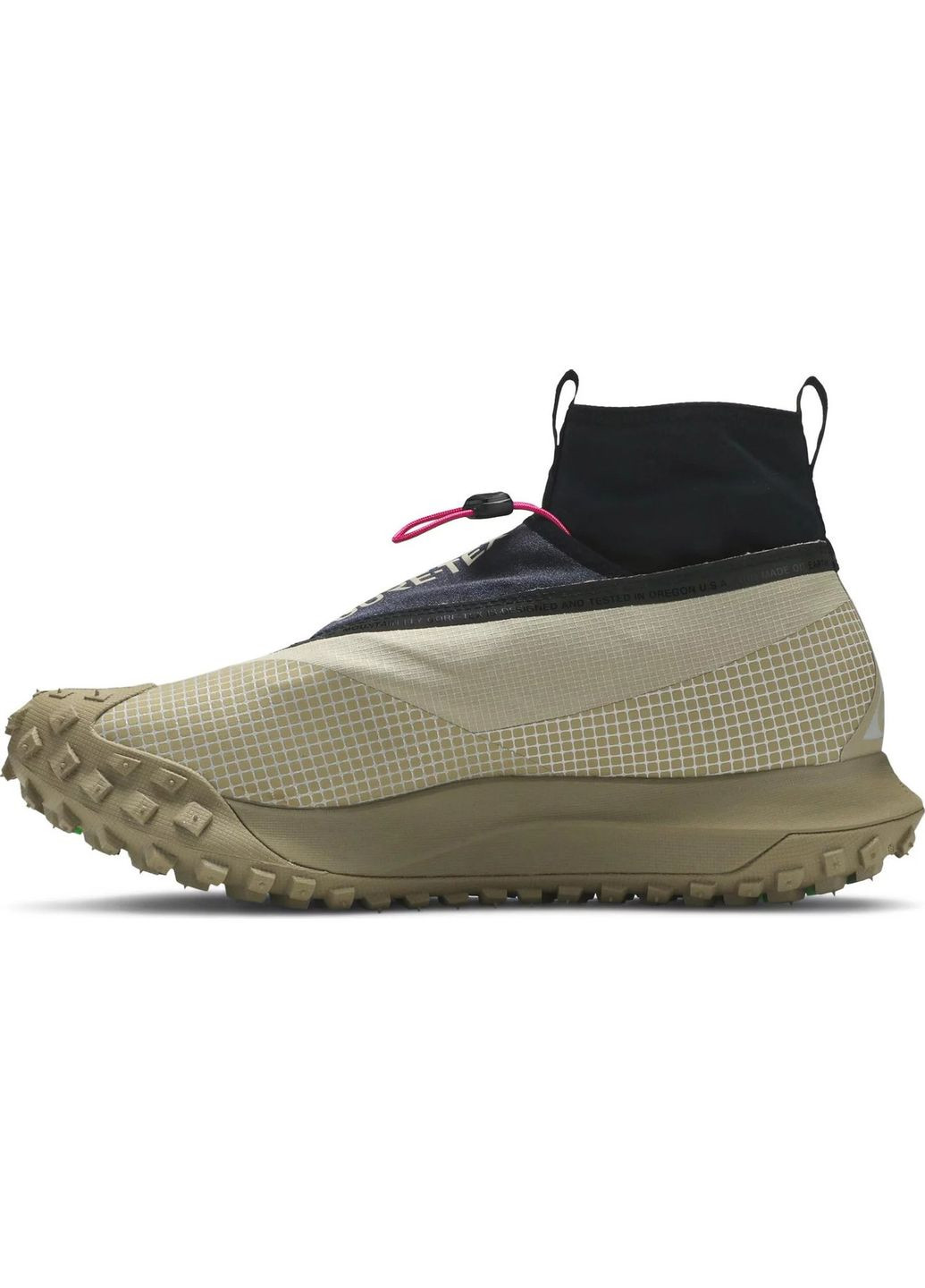 Хакі кросівки acg mountain fly gore-tex khaki beige — ct2904-200 Nike