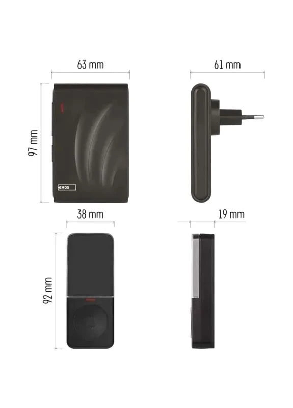 Дверной звонок P5727N Emos (400978797)