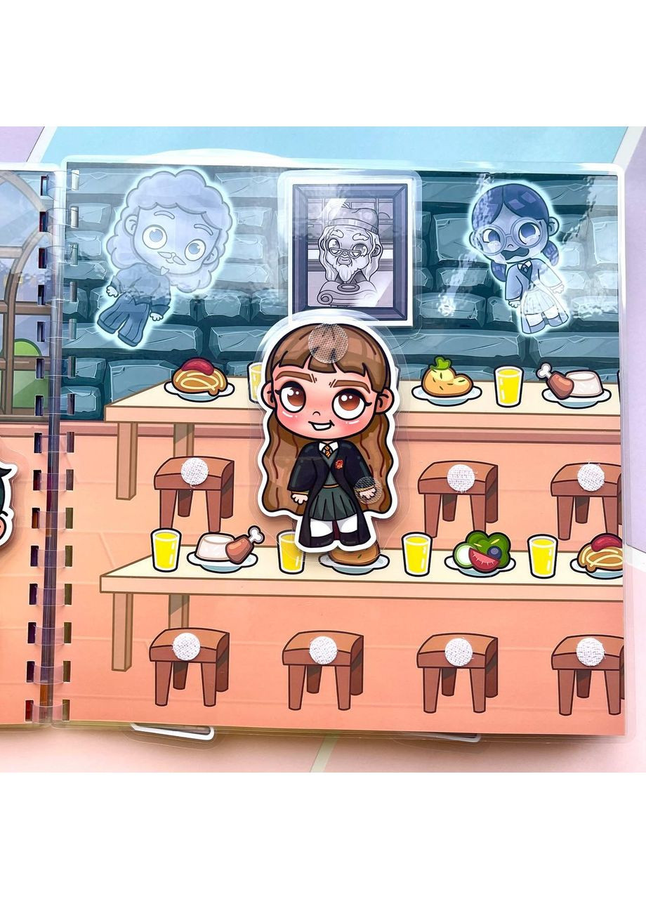 ГАРРИ ПОТТЕР книга на липучках No Brand (365762423)