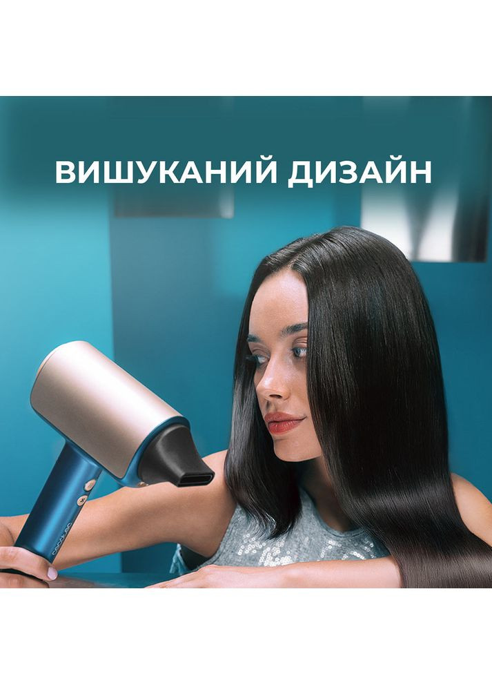 Фен DryGlam Nano Plasma Champagne (A01_EU01_101438) Cecotec (370608105)