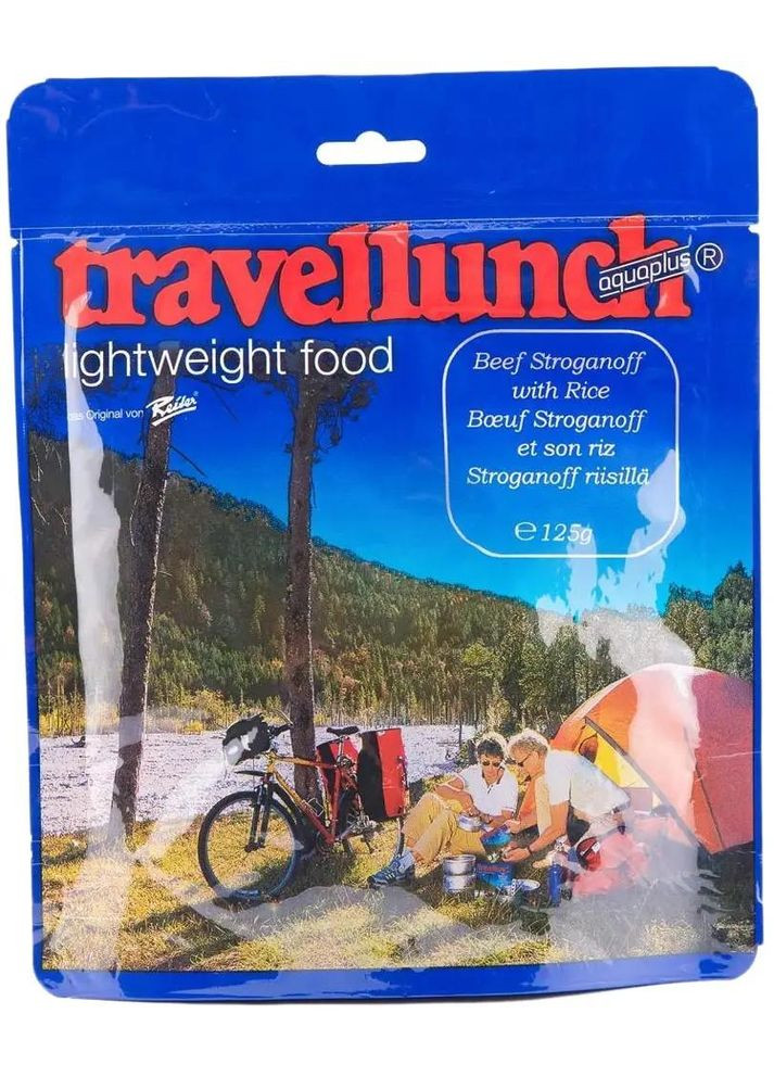 Сублимат Travellunch Beef Stroganoff with Rice 125 г No Brand (316440819)