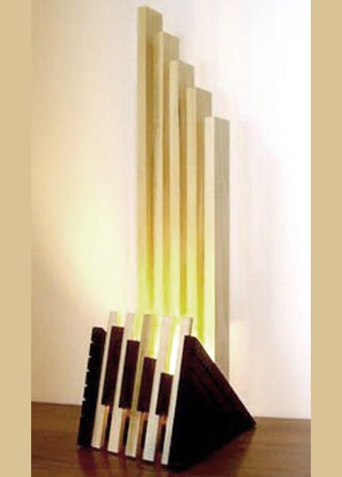 Світильник підлоговий з дерева Бенкс бланже-капучино (НПС-00180112) No Brand (328076932)