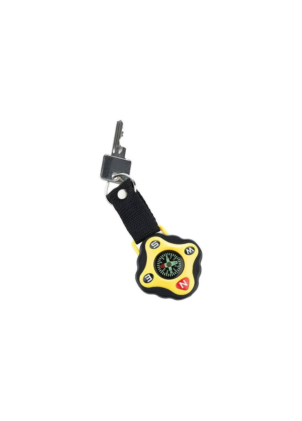 Брелок-компас 3155 Key Fod Compass black-yellow Munkees (375330029)