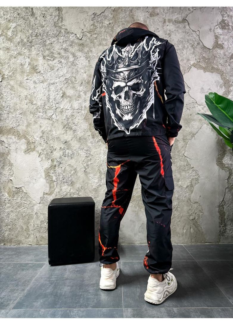 Костюм мужской олимпийка брюки плащевка на подкладке No Brand (371161483)