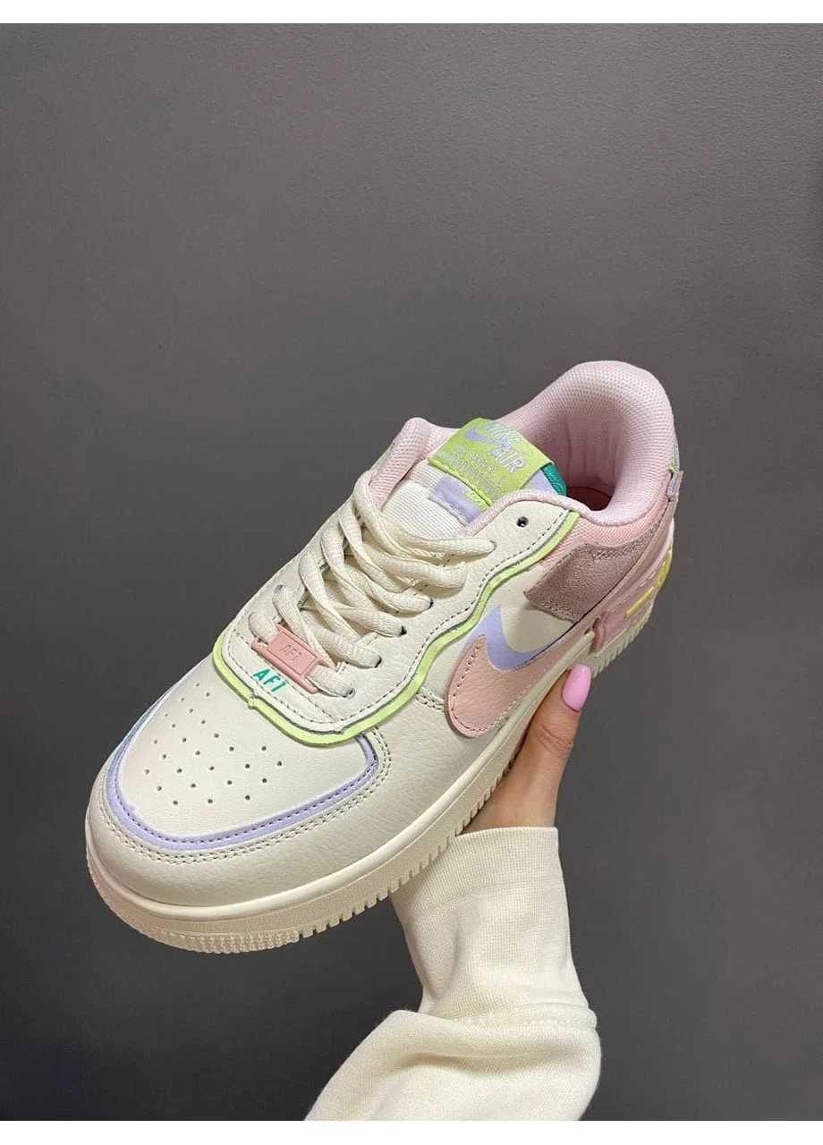 КРОСІВКИ ЖІНОЧІ NIKE AIR FORCE SHADOW CASHMERE НАЙК АІР ФОРС No Brand комбіновані демісезони (392000278)