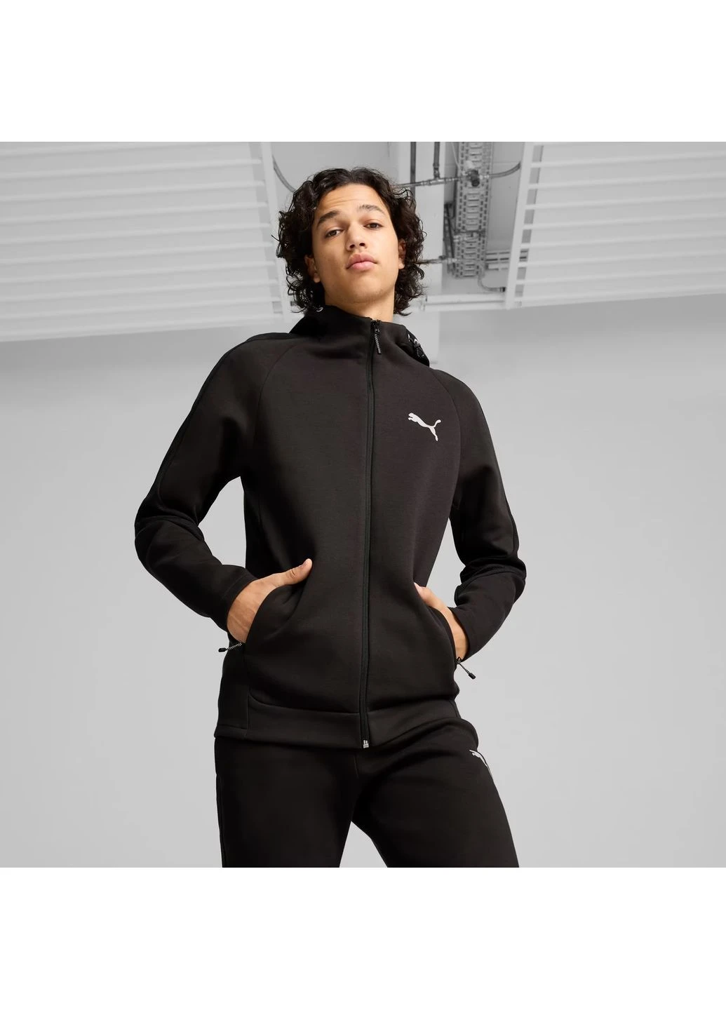 Толстовка Evostripe Black 681700-01 Puma (398046083)