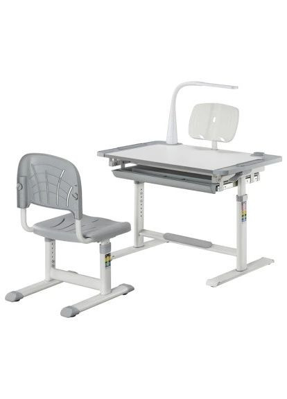 Парта со стулом ( KIDS FURNITURE) Cubby Lupin Grey (370018303)