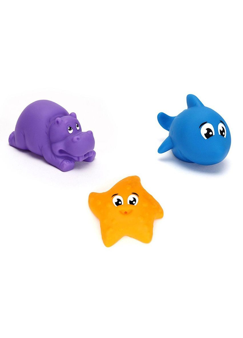 Набор игрушек для ванной "Зверюшки", 3 шт (7471) MIC (362430733)