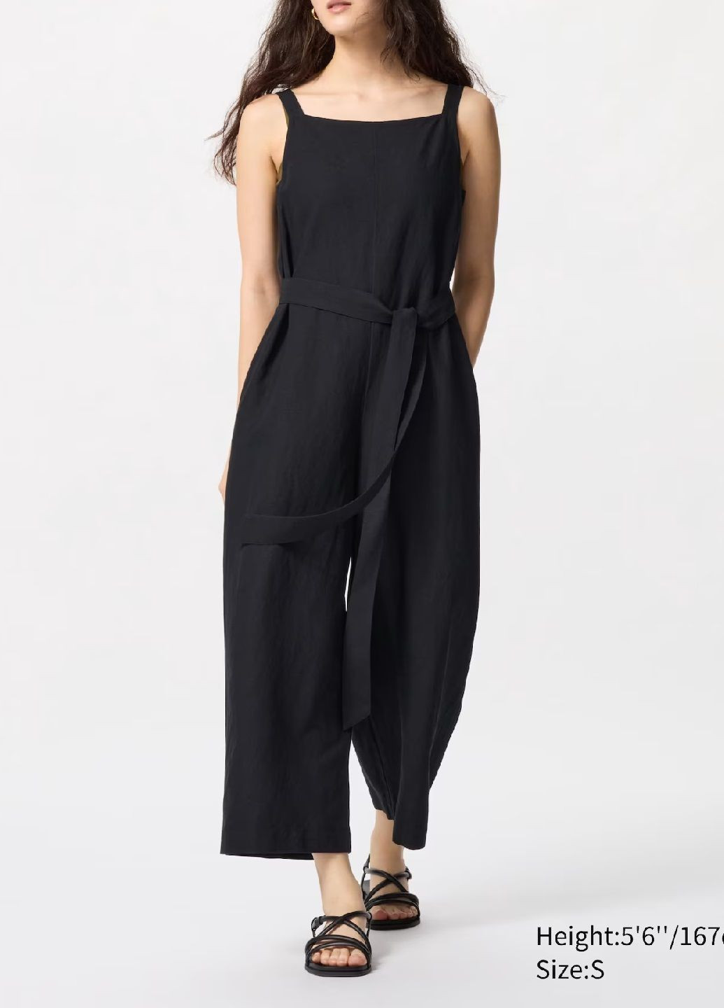 Комбінезон Uniqlo однотонний чорний