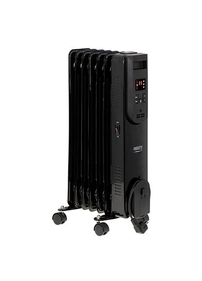 Светодиодный масляный радиатор CR 7812 LED на 7 ребер с пультом дистанционного управления. Camry (355920711)