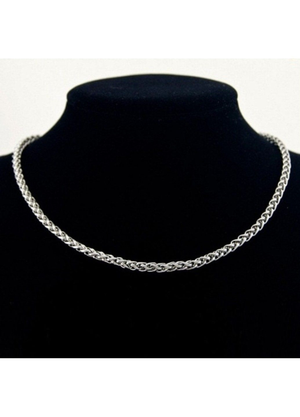 Ланцюжок з нержавіючої медичної сталі шириною 4 мм C-001.4 No Brand (299486397)