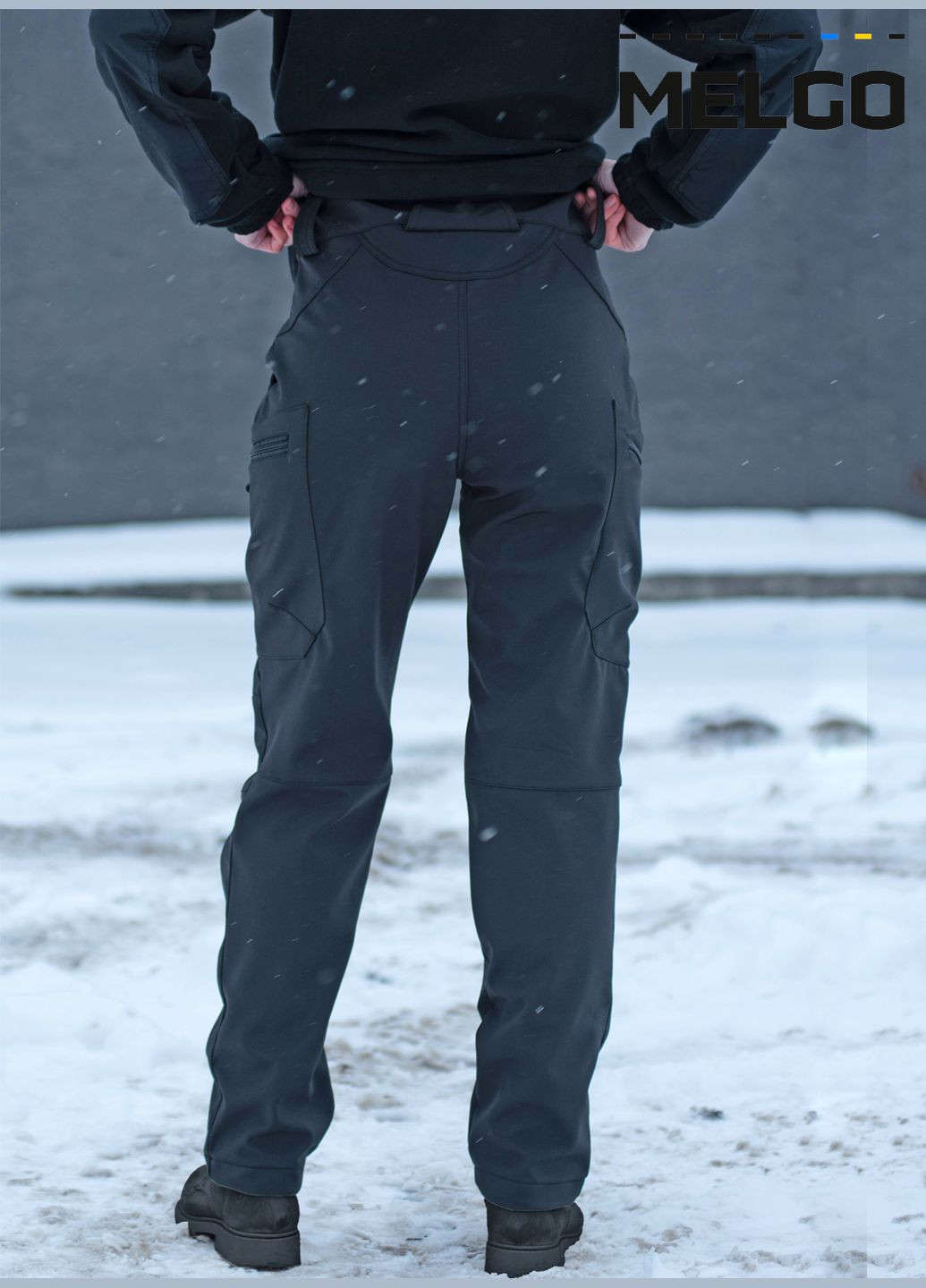 Жіночі тактичні штани Softshell на флісі Melgo (305069567)