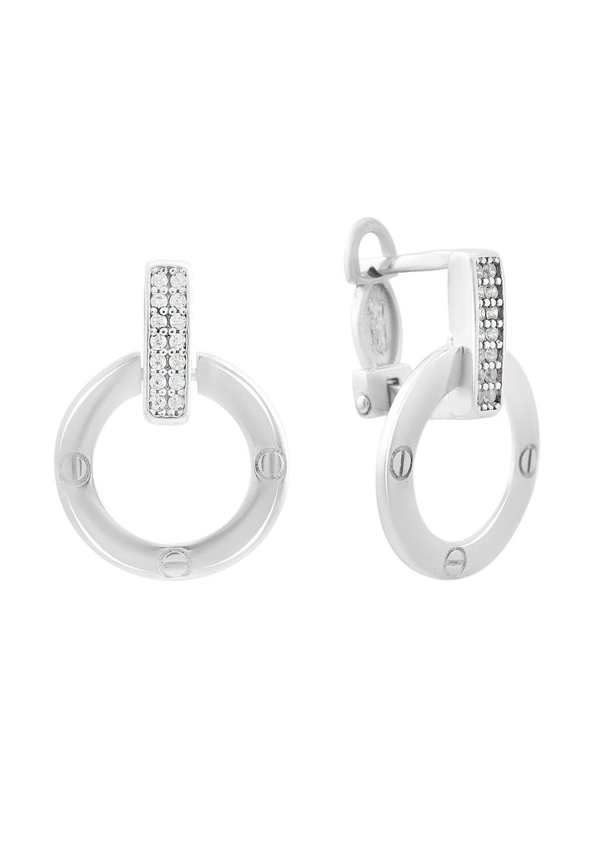 Серьги Silver Flame (395435694)