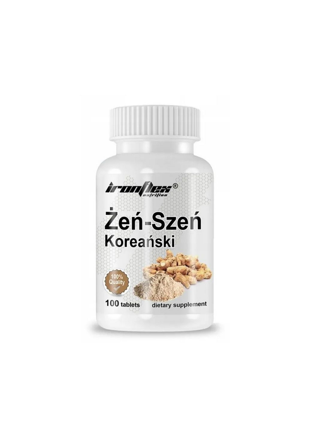 Натуральна добавка Zen-Szen Koreanski, 100 таблеток Ironflex (293421283)