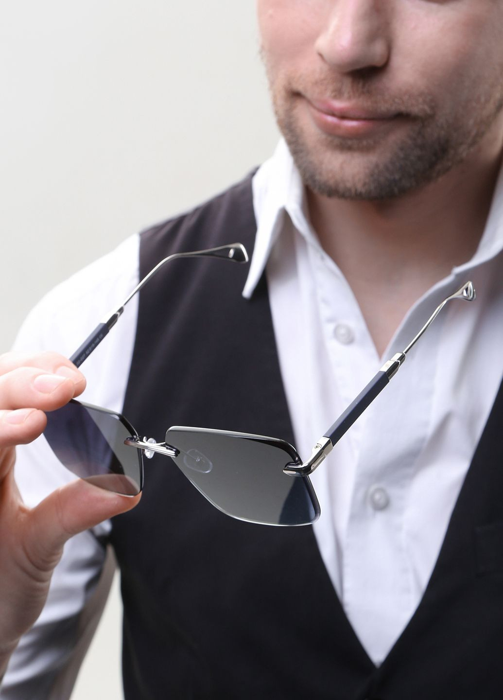 Мужские солнцезащитные очки с поляризацией TR9507 114039 Thom RICHARD (289356354)