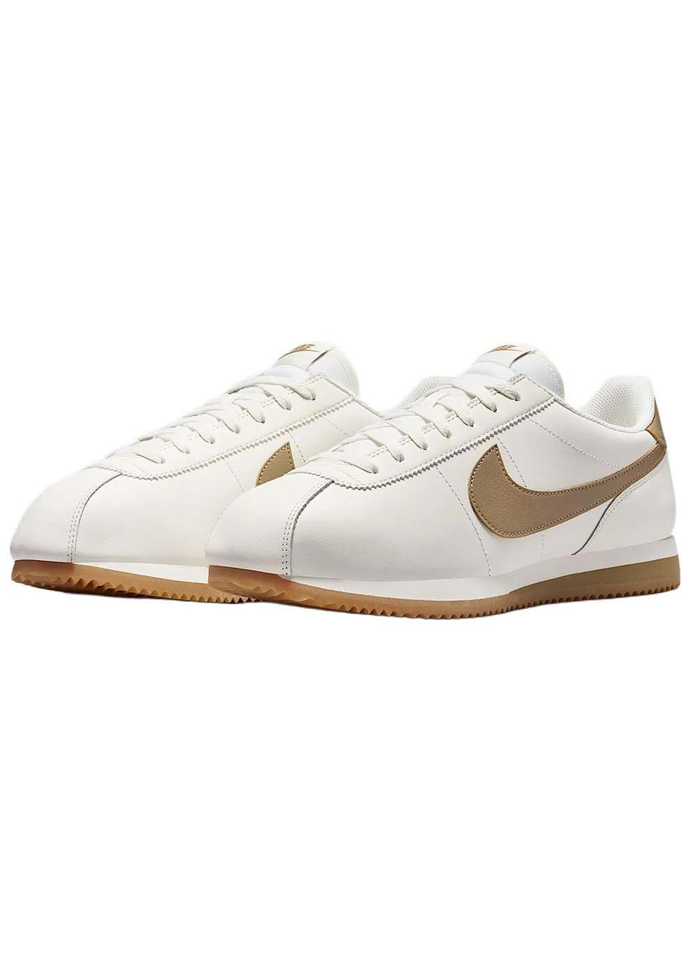 Білі Осінні чоловічі кросівки cortez білий Nike