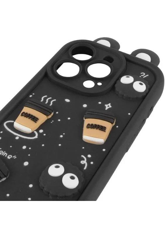 Чехол TPU для Apple 6.1" черный антиударный термополиуретан No Brand iPhone 12 Pro (402064861)