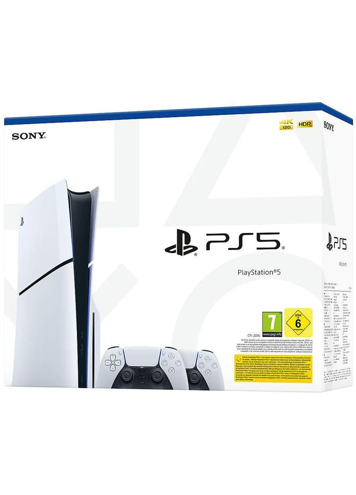Ігрова приставка PlayStation 5 (PS5) Slim Blu-ray (1000042045) Sony (322125482)