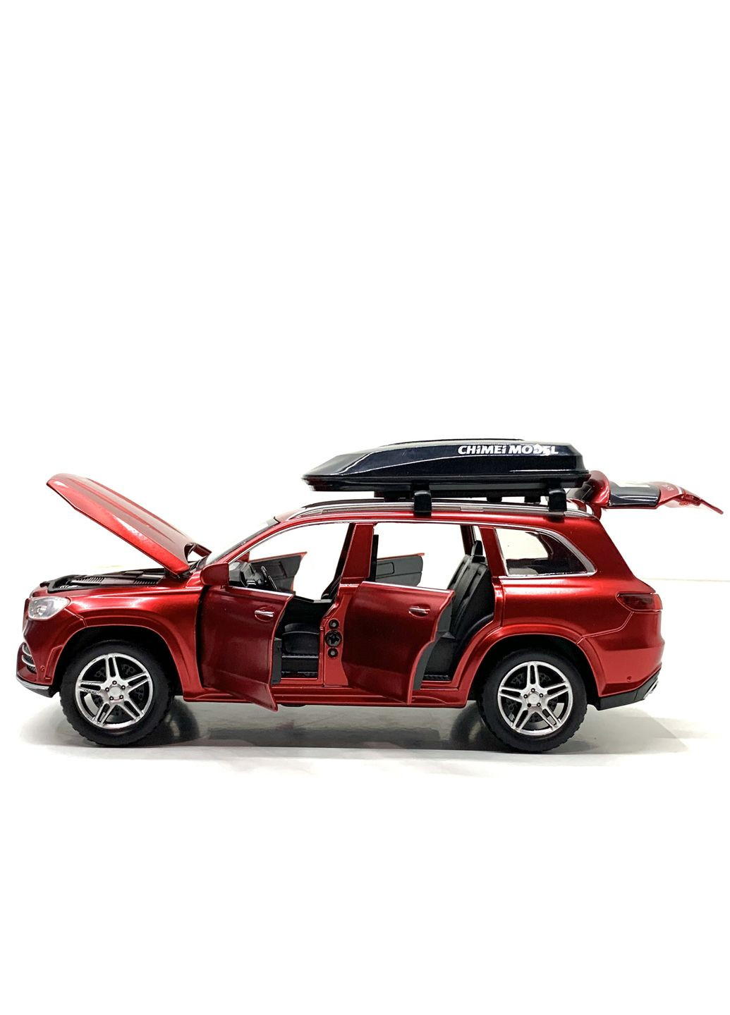 Машина Автосвіт Mercedes gls інерційна відчиняються двері капот багажник 17см Червона (AP-1813) No Brand (302215517)