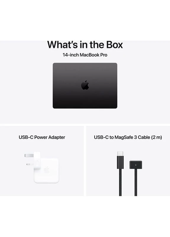 Ноутбук MacBook Pro M5 14' 16/512GB Space Black (MDE04UA/A) Apple (366828401)