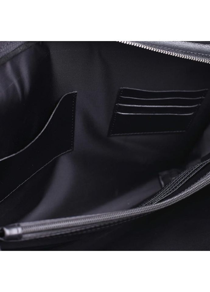 Папка A4 шкіряна з ременем через плече для документів GA-2142-4lx чорна TARWA (348430381)