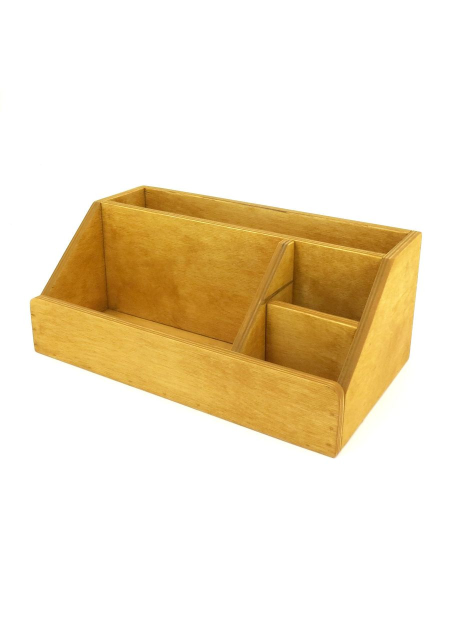 Настольный органайзер из дерева Ладлоу карри (КНЦ-002103) No Brand (328227622)